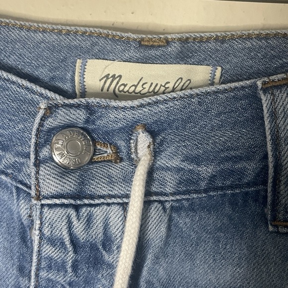 Madewell Jeans Low Slung Baggy Womens 32 /14 Medium Wash Denim Button Fly - Picture 5 of 16